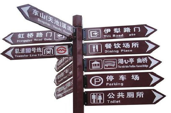 钟山标牌的基本功能。