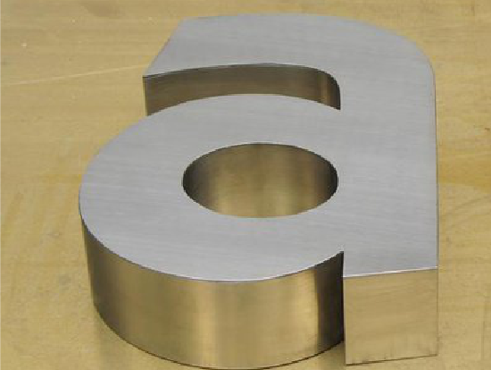 钟山不锈钢字制作介绍。