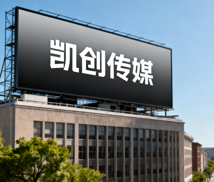 钟山户外广告牌的设计与制作