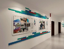 钟山企业文化墙用什么材料好？